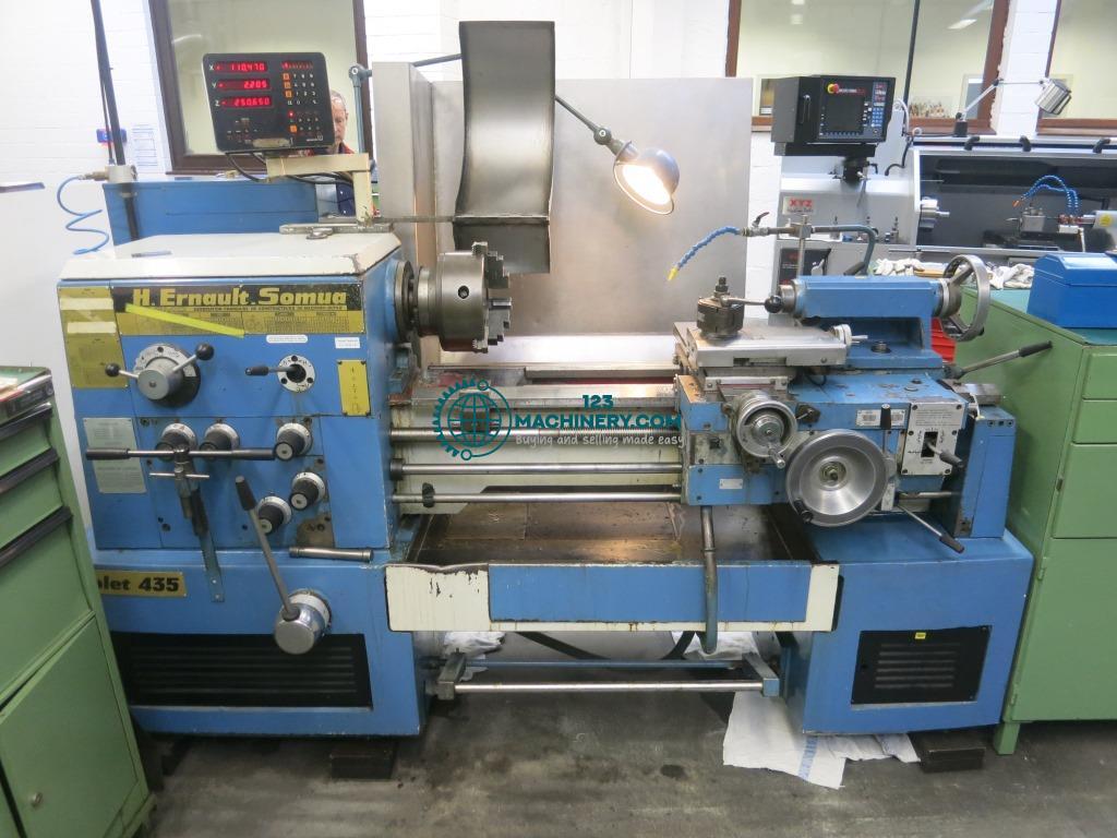 Leit- und Zugspindeldrehmaschine