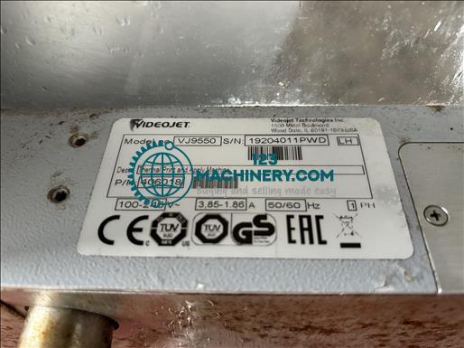 Показывать рекламу Videojet VJ9950 Thermal print and apply machine