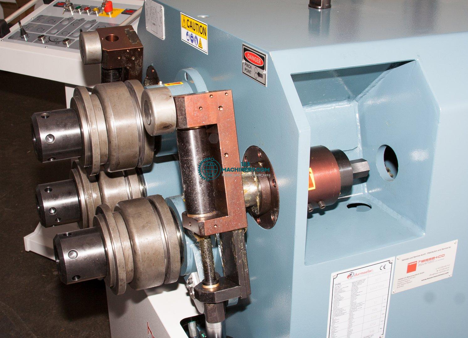 Inserat anzeigen Profilbiegemaschine mit hydraulischer Walzenzustellung HESSE