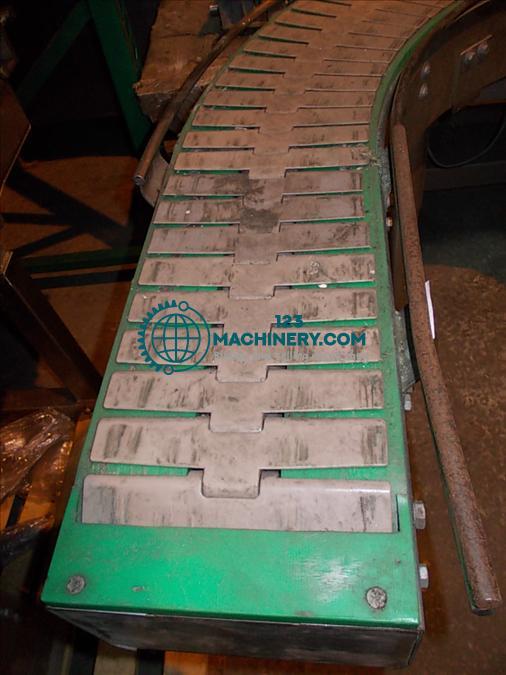 Mostrar anuncio NNP Stainless 90 degree slat band conveyor