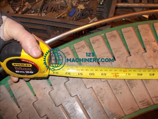 Mostrar anuncio NNP Stainless 90 degree slat band conveyor