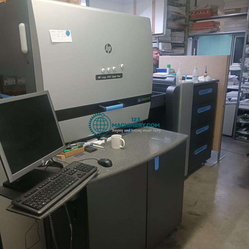 Show advert HP Indigo 5900 digital printing machine