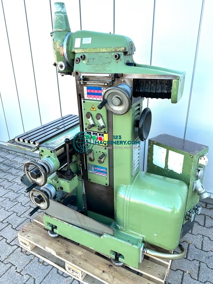 Macmon M100 Universalfräsmaschine mit Vertikalkopf