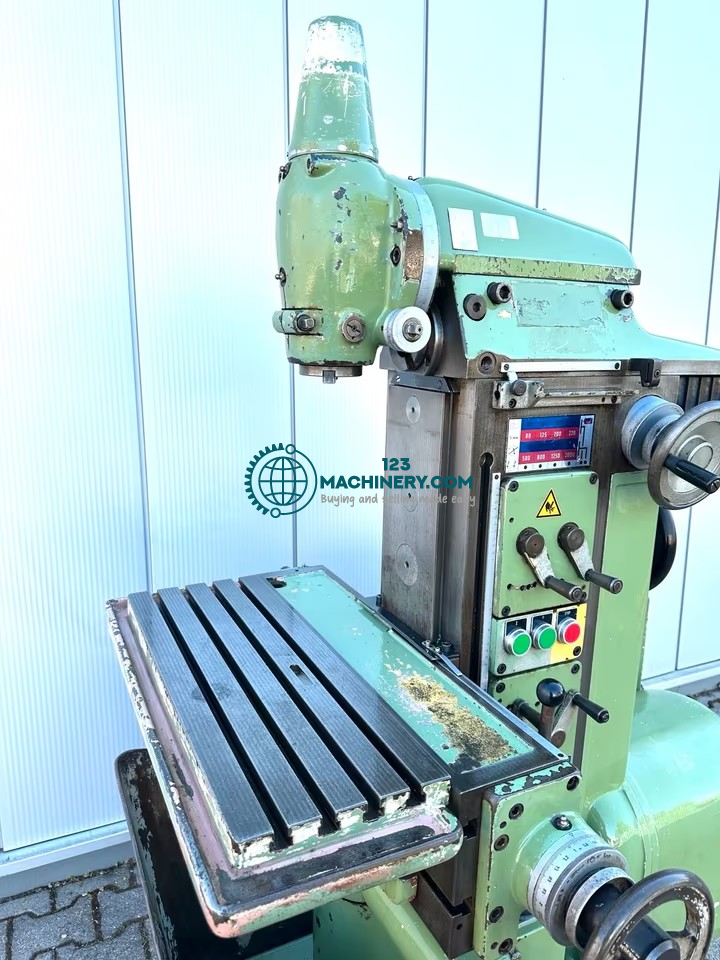 Macmon M100 Universalfräsmaschine mit Vertikalkopf