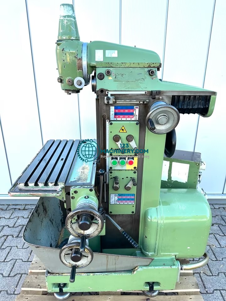 Macmon M100 Universalfräsmaschine mit Vertikalkopf