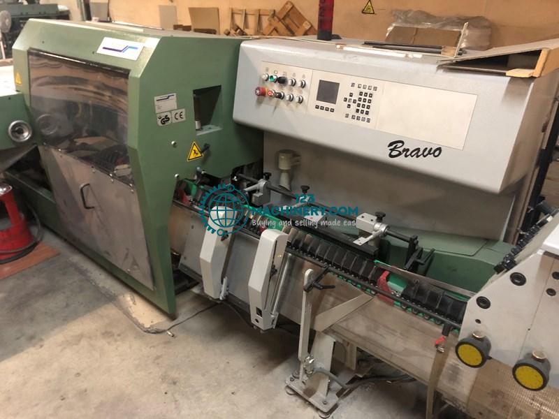 Show advert Müller Martini saddle stitcher Bravo