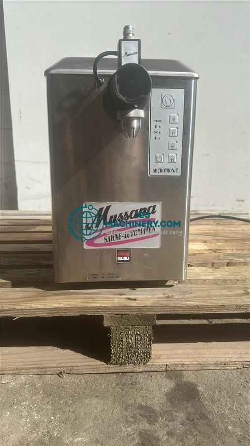 Показывать рекламу Mussana Whipped cream machine