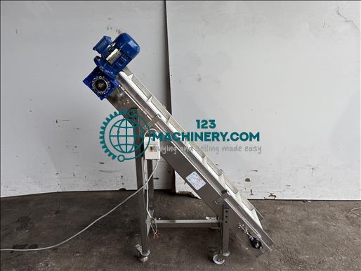 Show advert NSR Flighted elevator conveyor