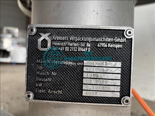 Kremers RT1200 Rotary table