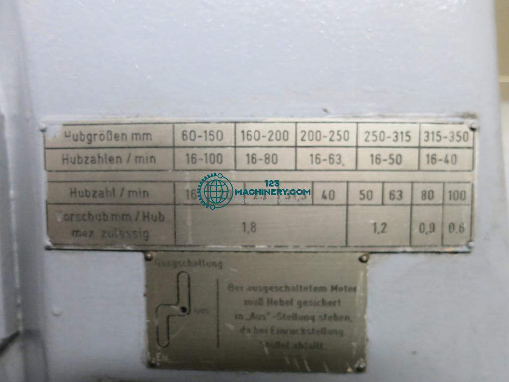 Afficher l`annonce Nuten-Stossmaschine