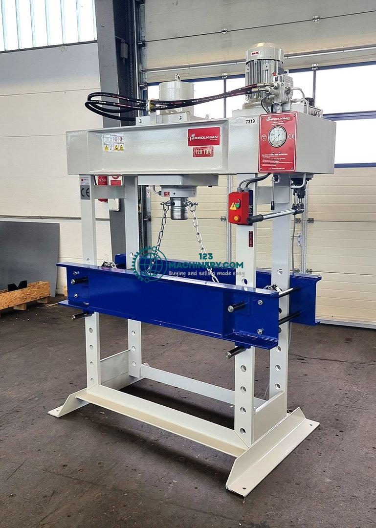 Hydraulic workshop press HIDROLIKSAN HD 120