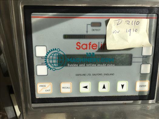 Mostrar anuncio Detector de metales Safeline