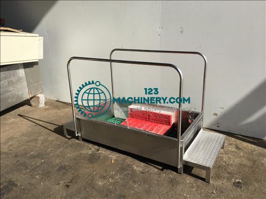 Syspal RVS laarzenwasstation