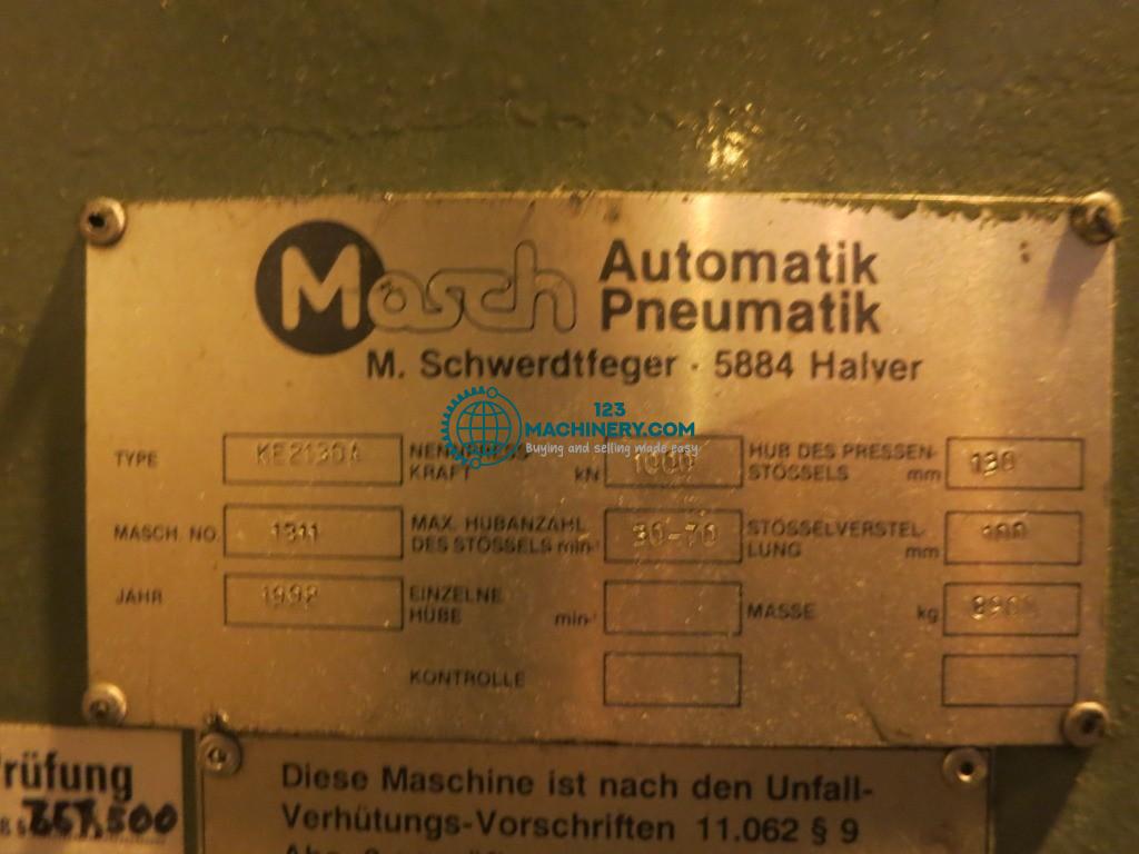 Pokaż ogłoszenie Exzenterpresse - Einständer