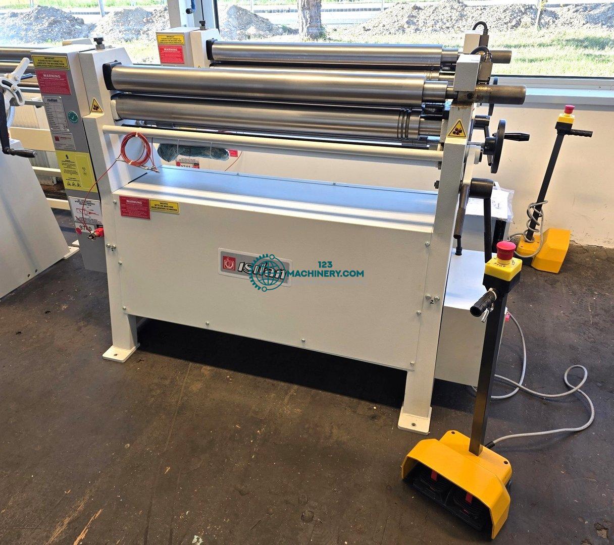 Motorized 3-roll plate bending machine HESSE by ISITAN RM 10