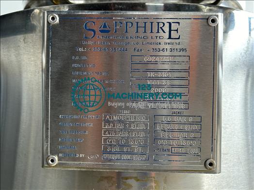 Toon advertentie Sapphire 120L High shear mixing tank