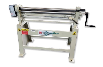 Manual 3-roll plate bending machine HESSE by ISITAN R 1050 x
