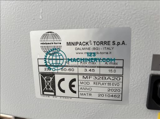 Show advert Minipack Torre Replay 55 Evo Shrink wrapping chamber machine