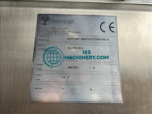 Show advert Technogel 4000E Rotary filling machine