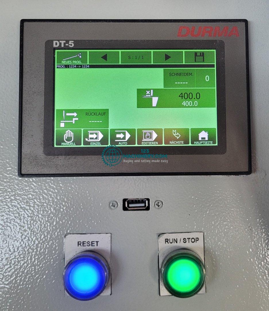 Motorized plate shear HESSE by DURMA MS 3004