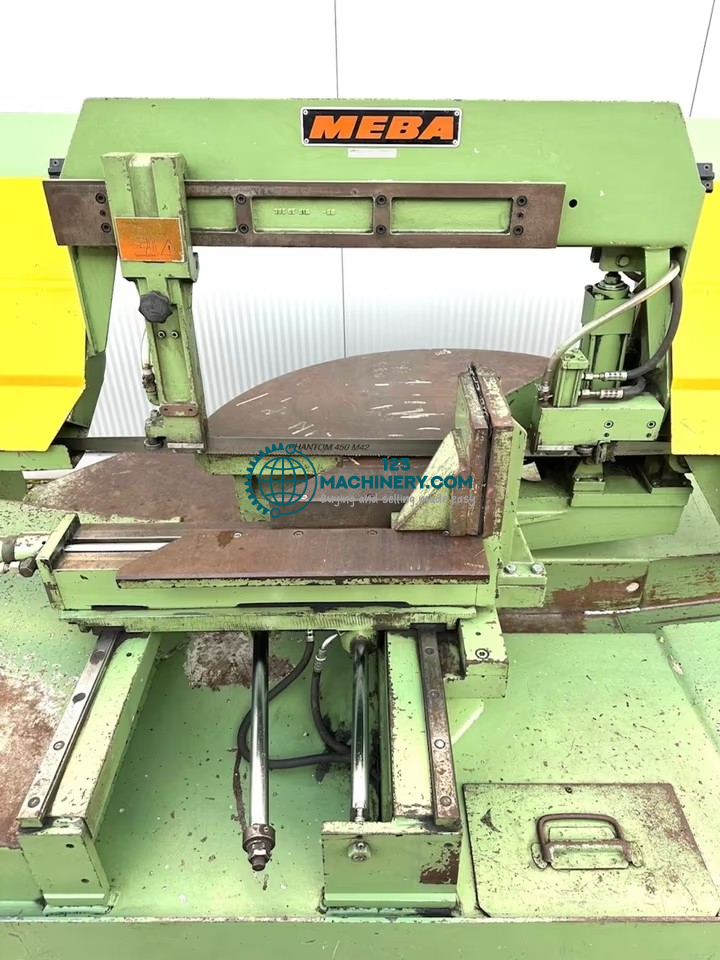 Metallbandsäge MEBA 320 DG halbautomatisch hydraulisch