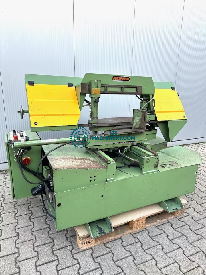 Metallbandsäge MEBA 320 DG halbautomatisch hydraulisch