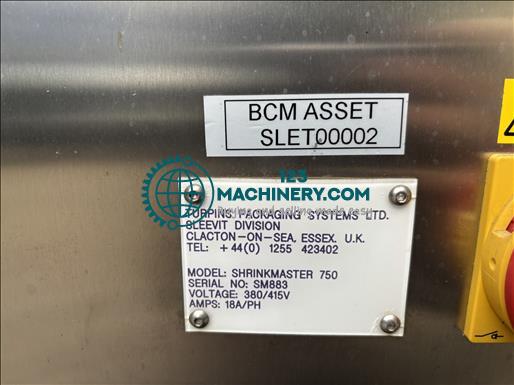 Mostrar anuncio Sleevit Shrinkmaster750 heat shrink tunnel