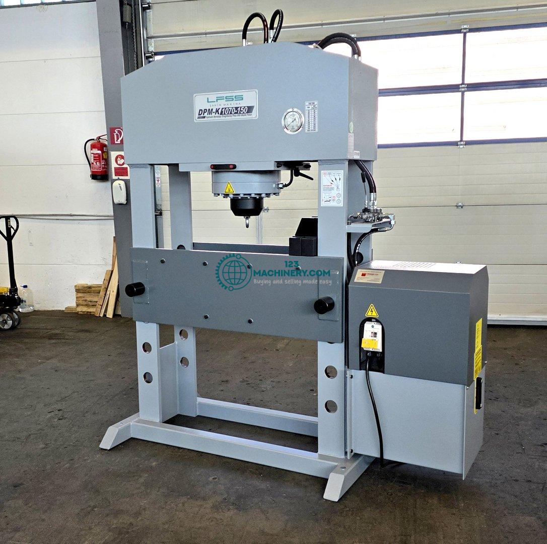 Hydraulic workshop press HESSE by LFSS DPM-K 1070-150