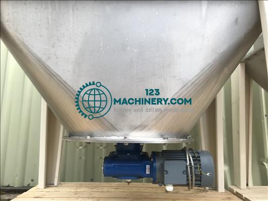 Jesma 250Kg stainless agitated hopper
