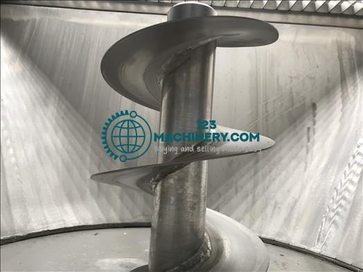 Jesma 250Kg stainless agitated hopper