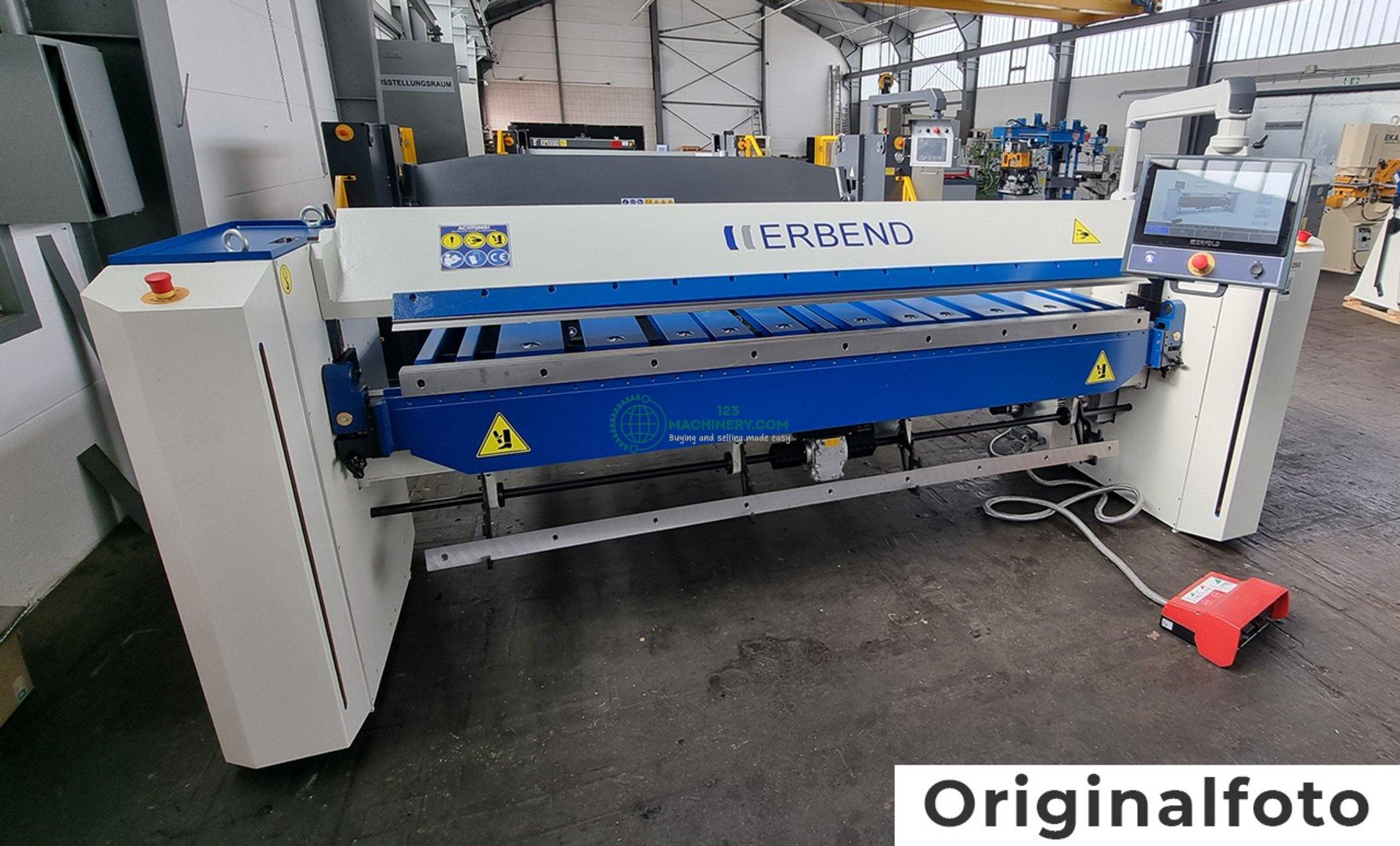 Motorized folding machine ERBEND MFG 2515