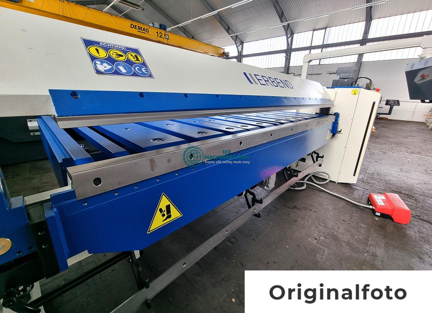 Motorized folding machine ERBEND MFG 2515