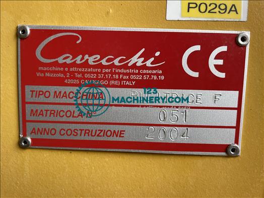 Cavecchi Pulitrice F Cheese cleaning machine