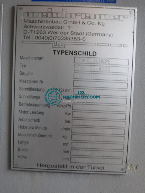 Mostrar anuncio Tafelschere - hydraulisch