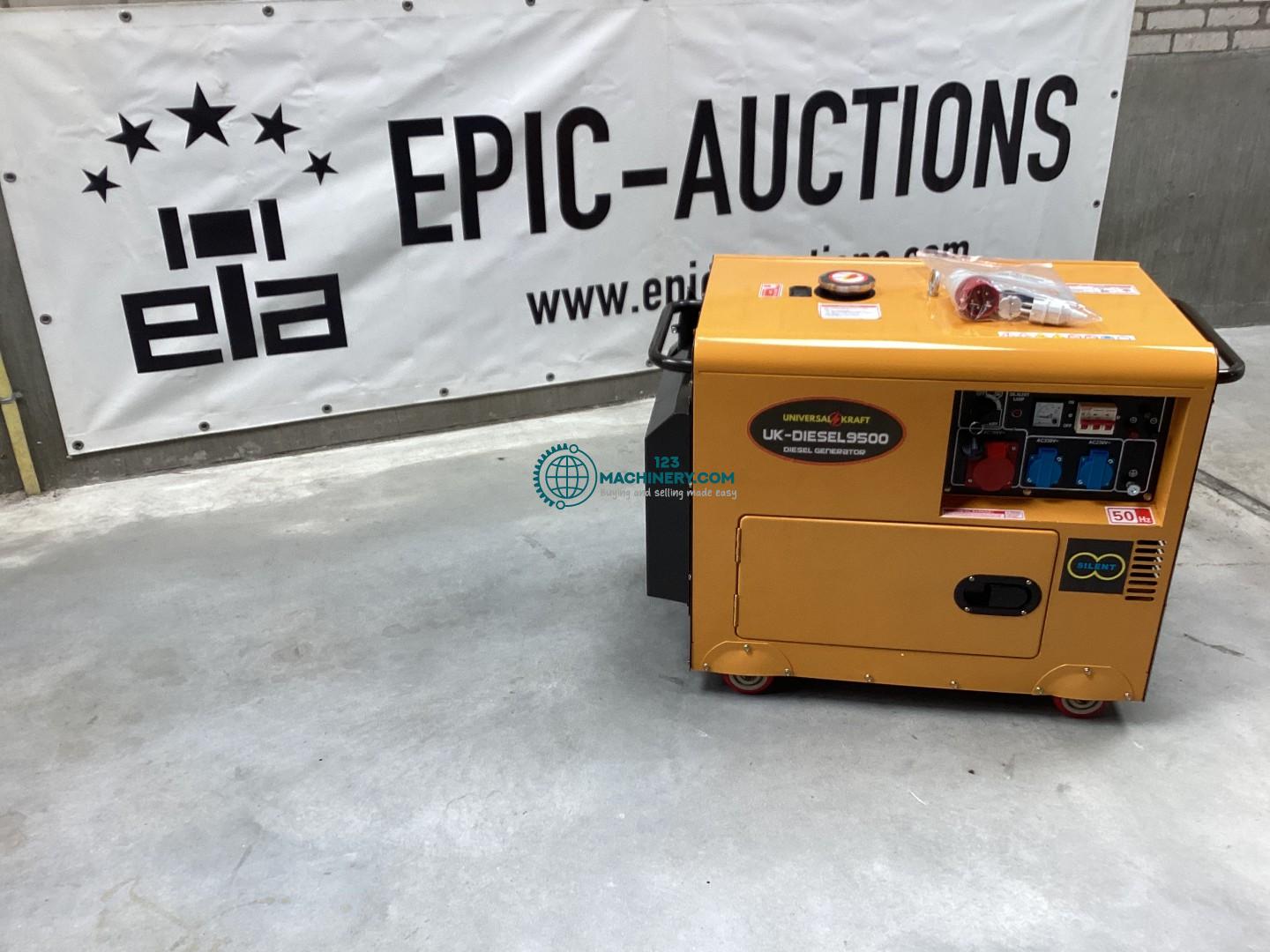 Mostrar anuncio Unused Universal Kraft UK-Diesel 9500 5KVA