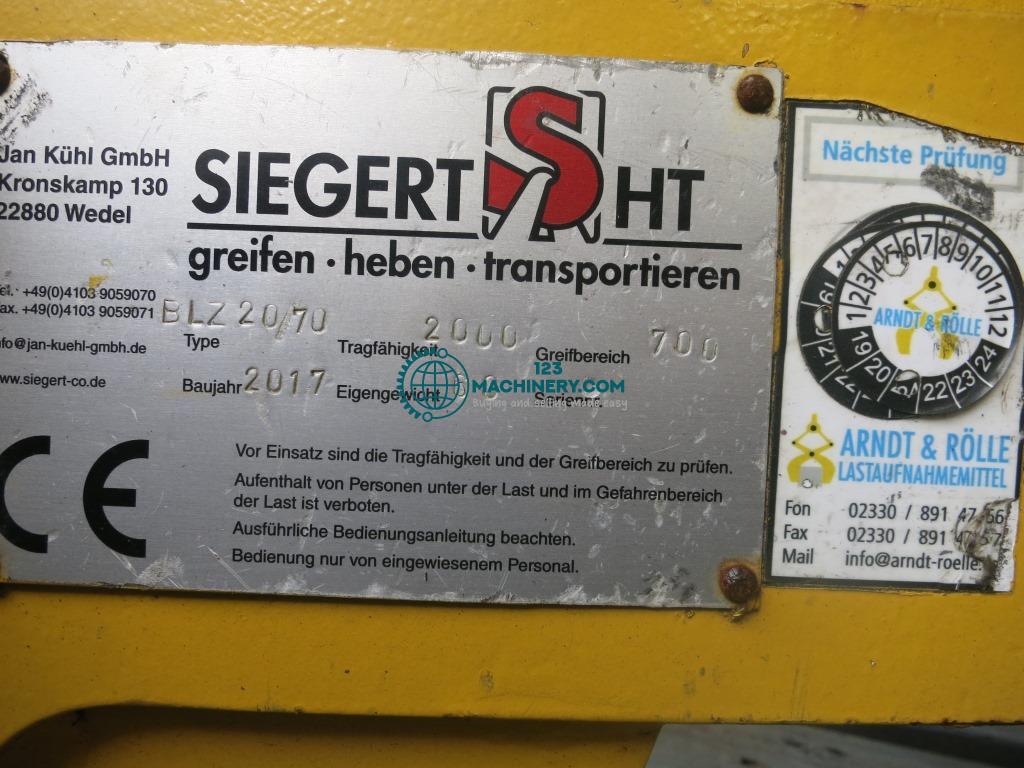 Show advert Lifting tongs - gripper