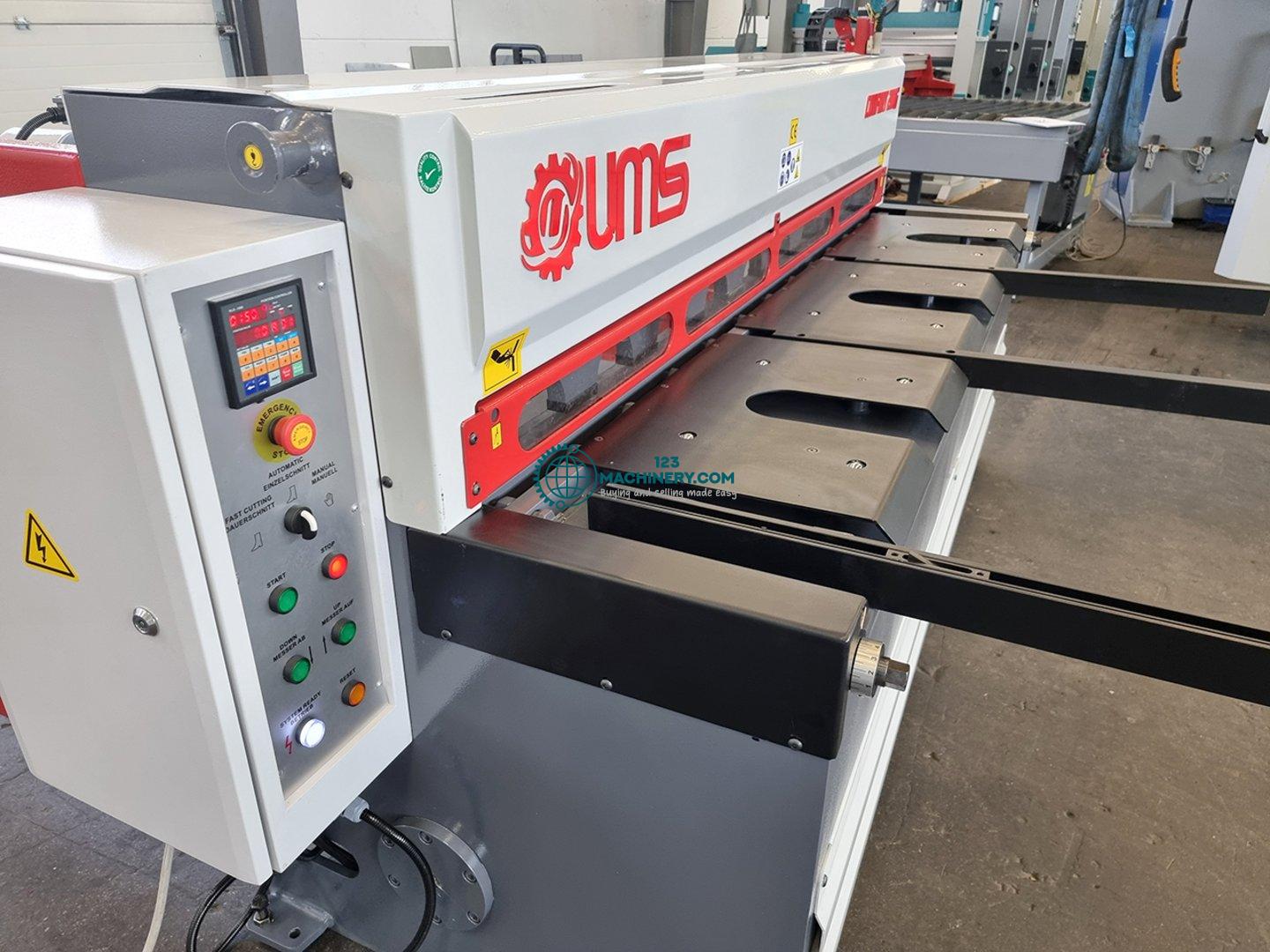 Motorized plate shear UMS Comfort 1506