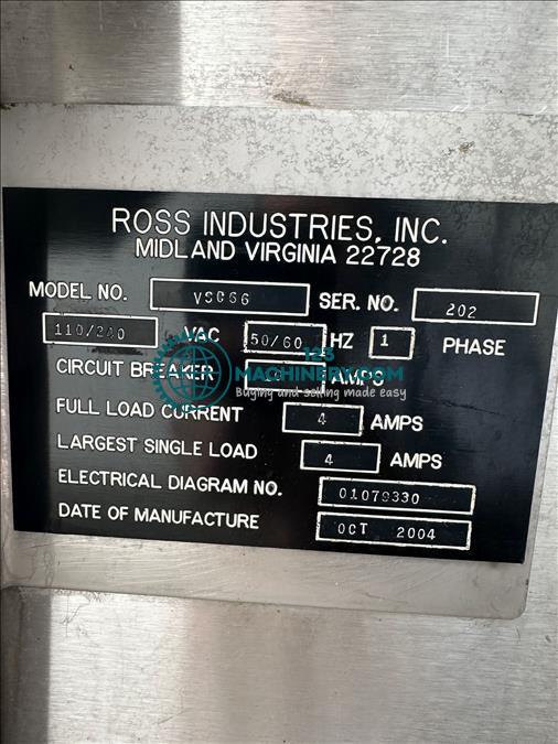 Ross Industries Stainless conveyor