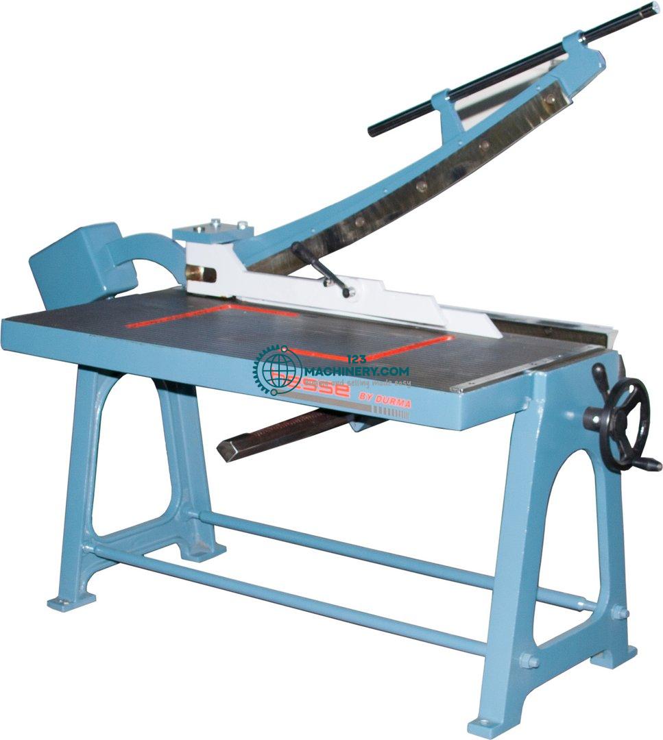 Toon advertentie Manual cutting shear HESSE by DURMA KGM 1015