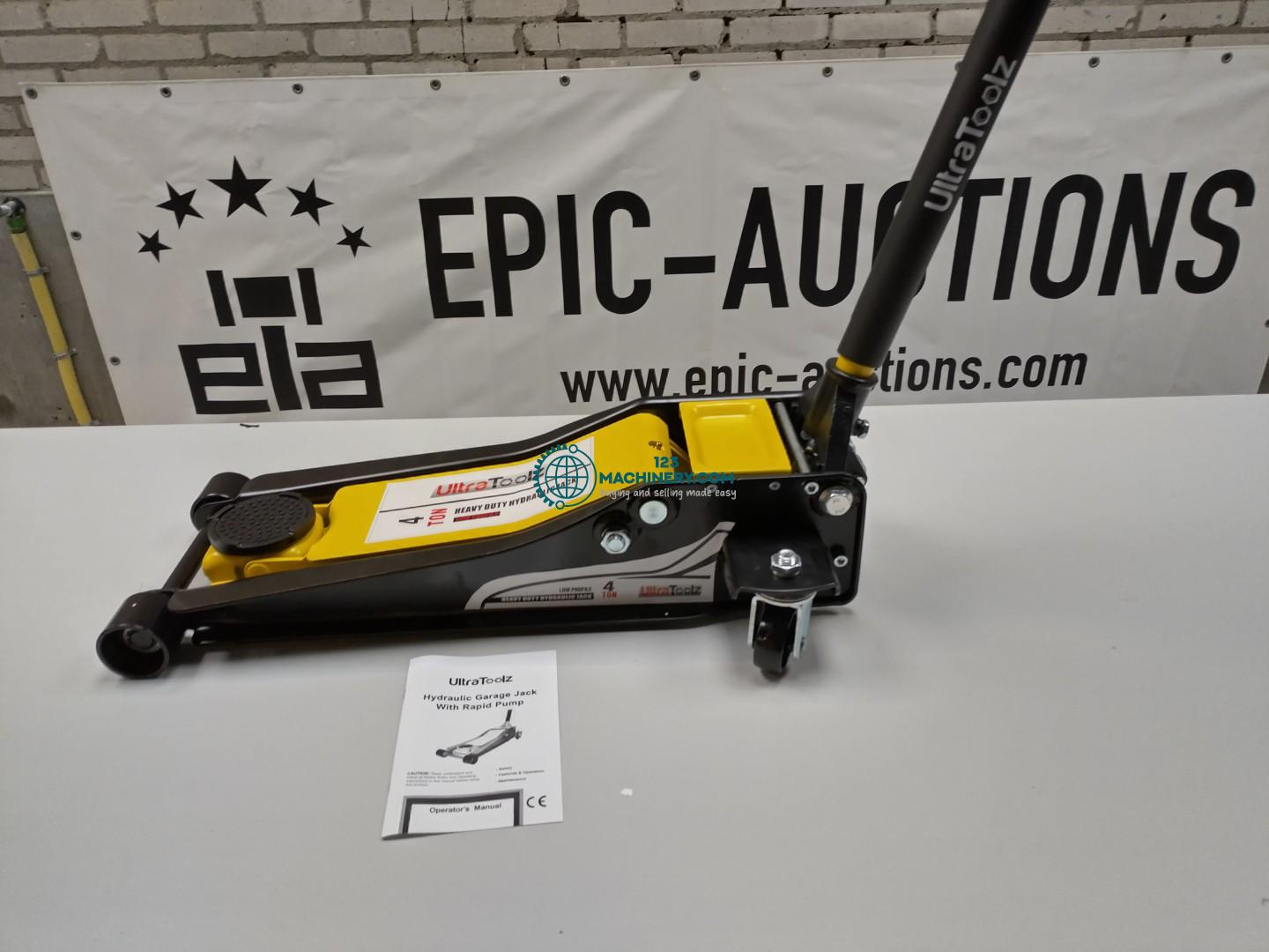Unused Ultra Toolz 4t Garage jack