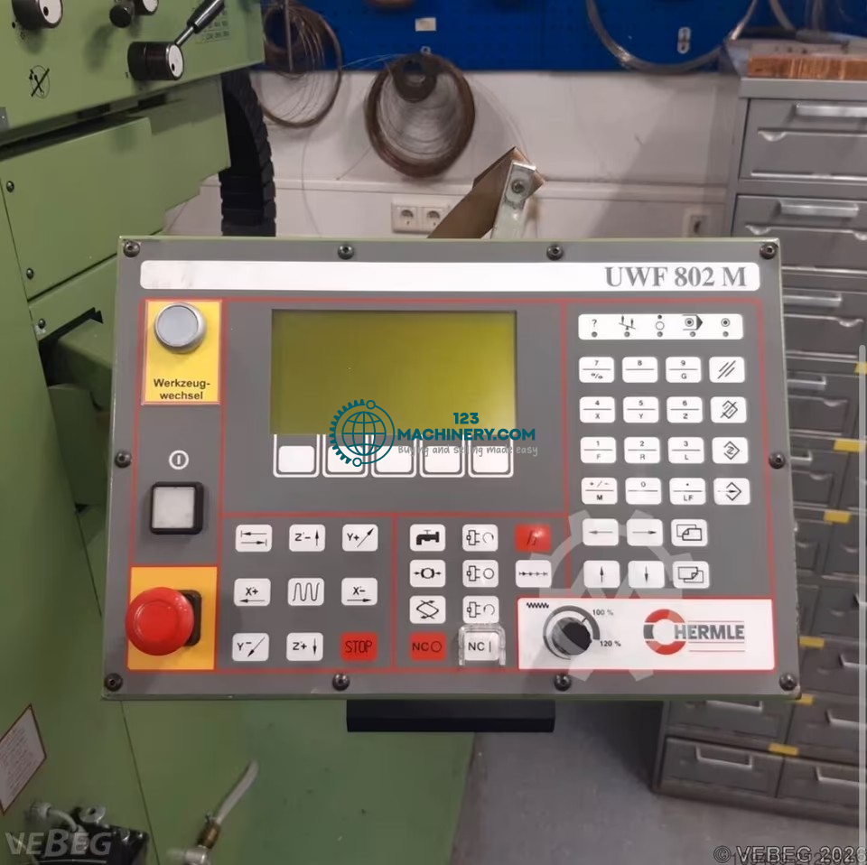 HERMLE UWF 802 M mit Streckensteuerung HS 401