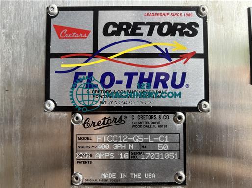 Cretors Flothru FTCC12 Screw coater popcorn