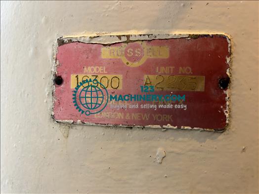 Mostrar anuncio Tamiz vibratorio Russell Finex 16300