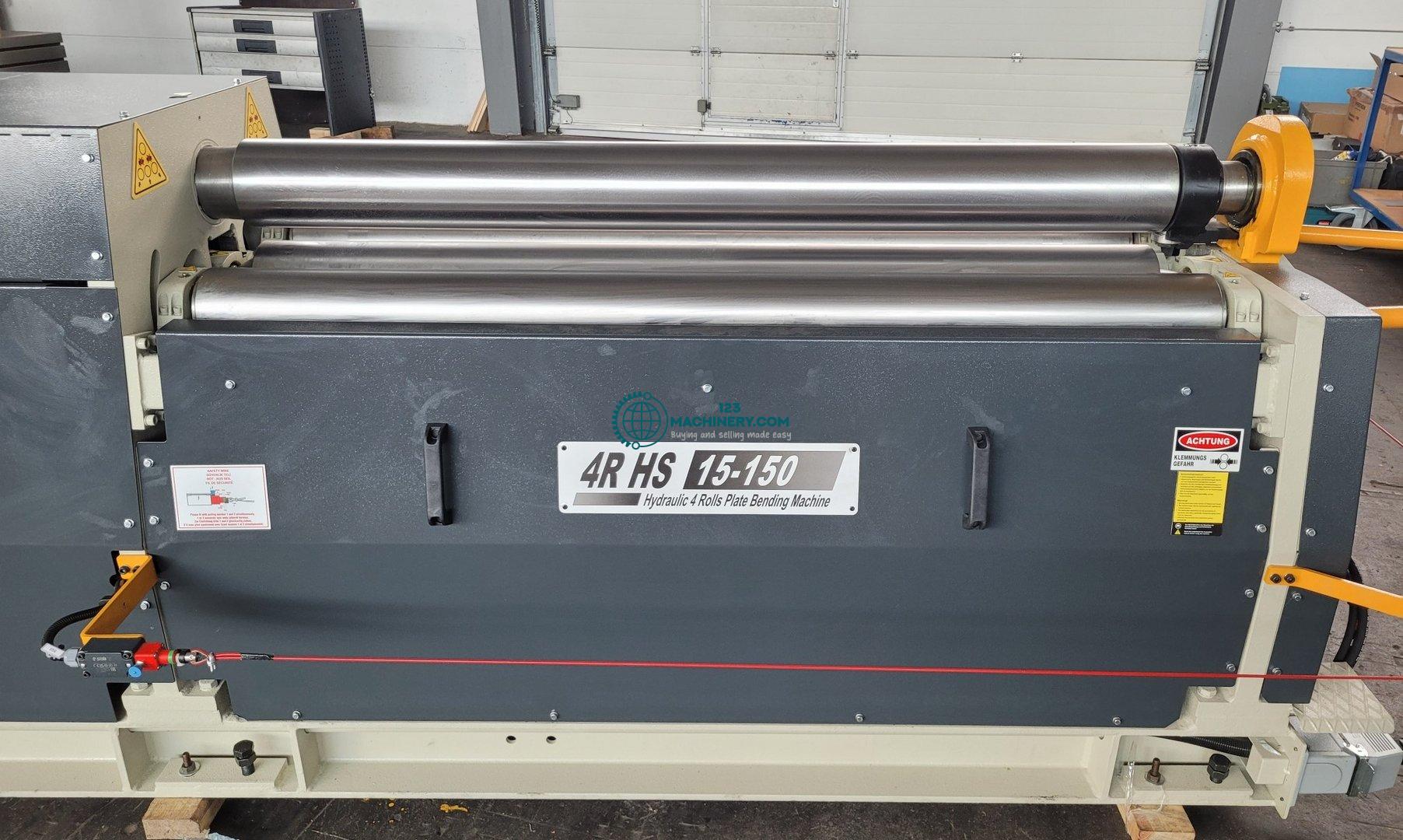 Hydraulic 4-roll plate bending machine HESSE by SAHINLER 4R 