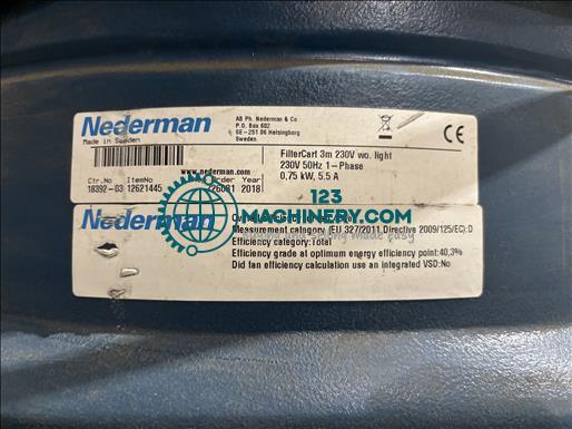 Nederman Filtercart 3M Mobile filter unit