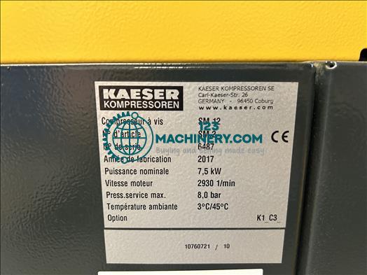 Kaeser SM12 Compressor
