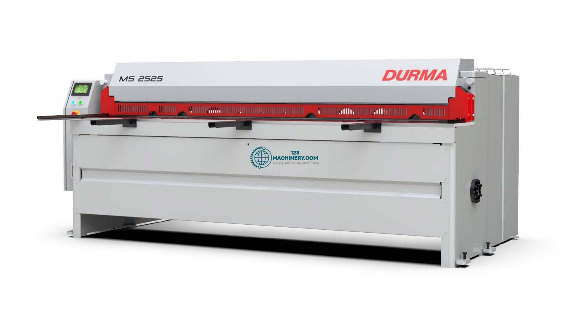 Motorized plate shear HESSE by DURMA MS 2525