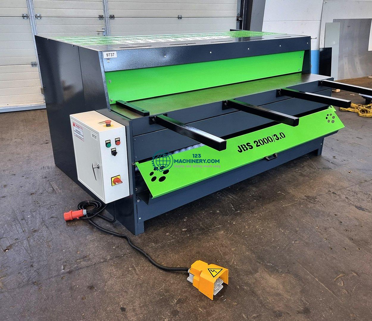 Motorized plate shear HM JBS 2000/3