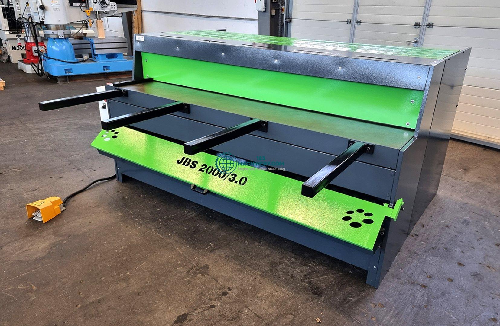 Motorized plate shear HM JBS 2000/3