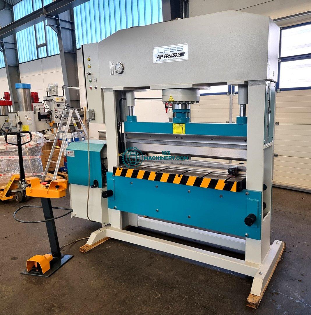 Hydraulic workshop press with bending device HESSE